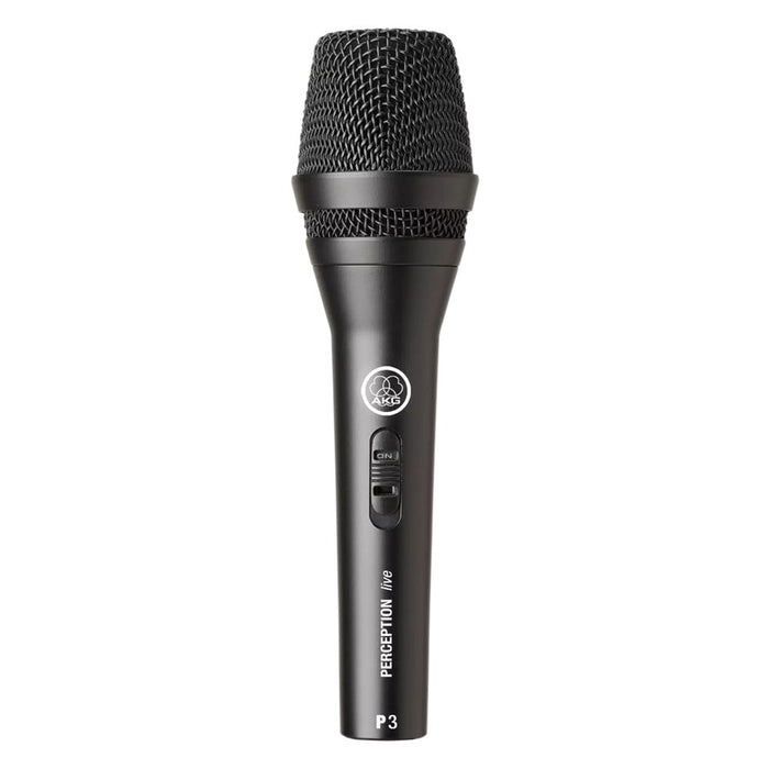 AKG P3S Dynamic Microphone Supercardioid Microphone with Switch (AKG-3100H00140) - Gsus4