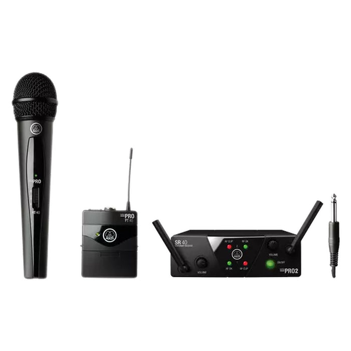 AKG WMS40 Mini Dual Vocal / Instrumental Set US25 DUAL MIX A/C (AKG-3352H00020) - Gsus4