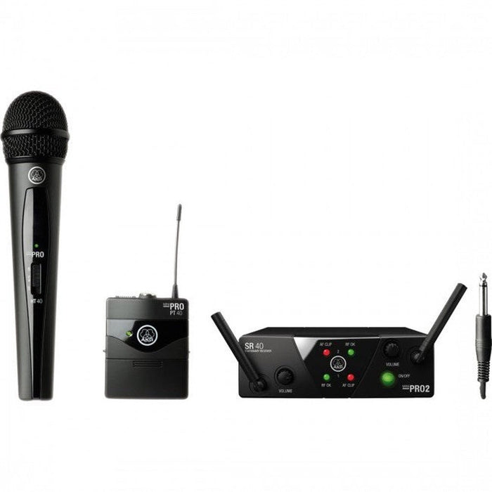 AKG WMS40 Mini Dual Vocal / Instrumental Set US25 DUAL MIX A+C (AKG-3352X00050) - Gsus4