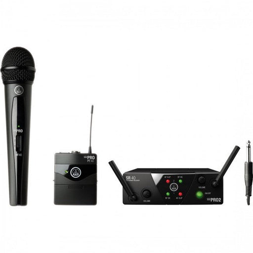AKG WMS40 Mini Dual Vocal / Instrumental Set US25 DUAL MIX B+D (AKG-3352X00060) - Gsus4