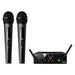 AKG WMS40 Mini US25 Wireless Microphone System Dual Vocal Handheld Mic B+D (AKG-3350X00060) - Gsus4