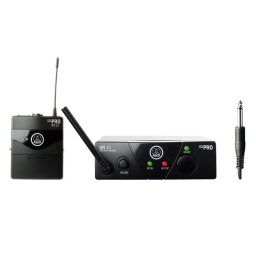 AKG WMS40 Mini US25 Wireless Microphone System Single Instrument Body Pack B (AKG-3348H00120) - Gsus4
