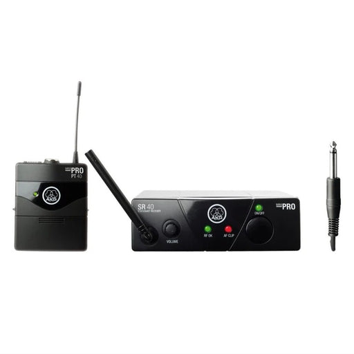 AKG WMS40 Mini US25 Wireless Microphone System Single Instrument Body Pack D (AKG-3348H00140) - Gsus4