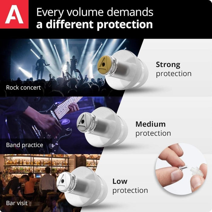 Alpine MusicSafe Pro Ear Plugs Transparent 1011145 (1011145) - Gsus4