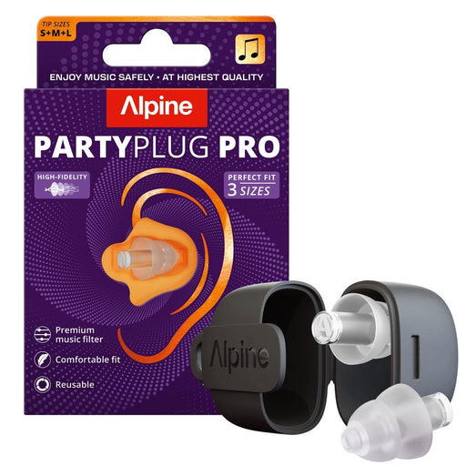 Alpine | Partyplug Pro | Earplugs | 2025 Edition (Transparent) (1011152) - Gsus4