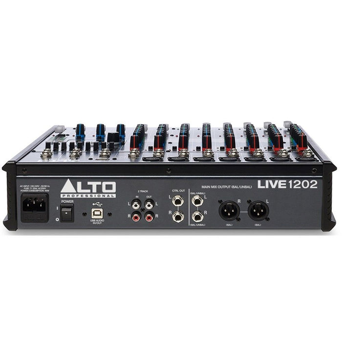 ALTO | Live 1202 | 12 - Channel 2 - Bus Mixer w/ USB & Effects (57/LIVE1202) - Gsus4