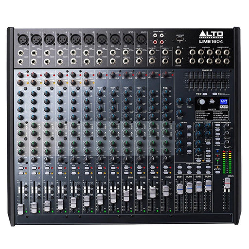 ALTO | Live 1604 | 16 - Channel 4 - Bus Mixer w/ USB & Effects (57/LIVE1604) - Gsus4