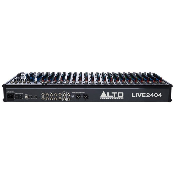 ALTO | Live 2404 | 24 - Channel 4 - Bus Mixer w/ USB & Effects (57/LIVE2404) - Gsus4
