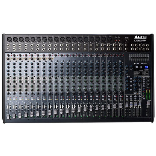 ALTO | Live 2404 | 24 - Channel 4 - Bus Mixer w/ USB & Effects (57/LIVE2404) - Gsus4