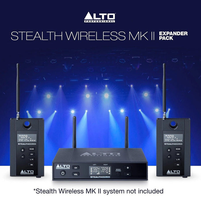 ALTO | STEALTH Wireless MK2 Expander Pack | AU Version | Wireless System for Active Loudspeakers | UHF 540 - 570 MHz (57/STEALTHMK2 - X) - Gsus4