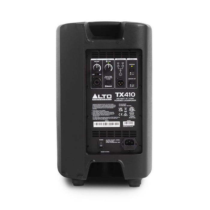ALTO | TX410 | 350 - Watt 10" 2 - Way Powered Loudspeaker w/ Bluetooth (57/TX410) - Gsus4