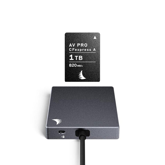 Angelbird | AV PRO CFexpress | Type A | 1 TB Card & Reader BUNDLE | For SONY Alpha & FX Cameras (ABD - AVP1T0CFXA + ABD - CXA32PK) - Gsus4