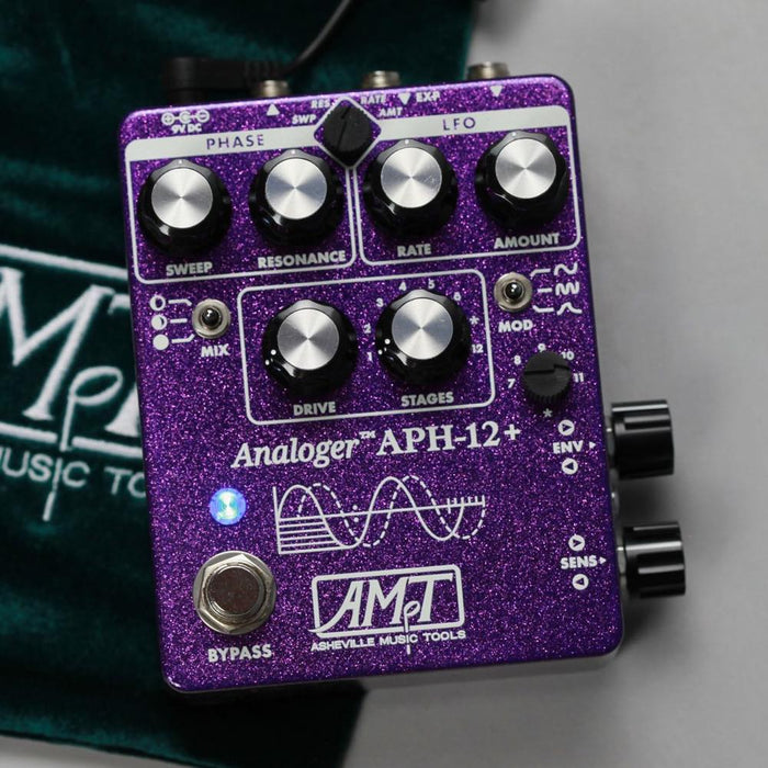 Asheville Music Tools APH-12+ PLUS 12-Stage Dynamic Phase Shifter (APH-12+PLUS) - Gsus4