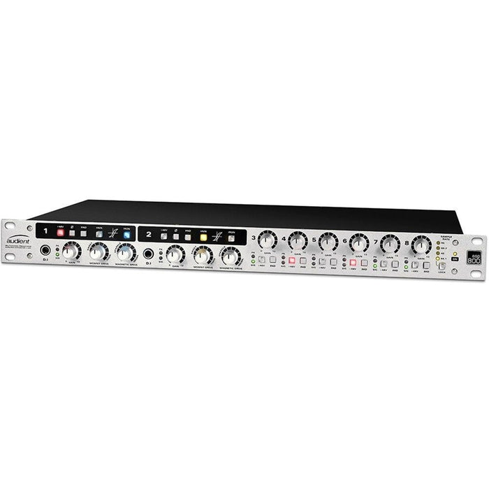 Audient ASP800 8Ch Mic - Pre & ADC w/ Variable Tone Controls HMX & IRON (AUD-ASP800) - Gsus4