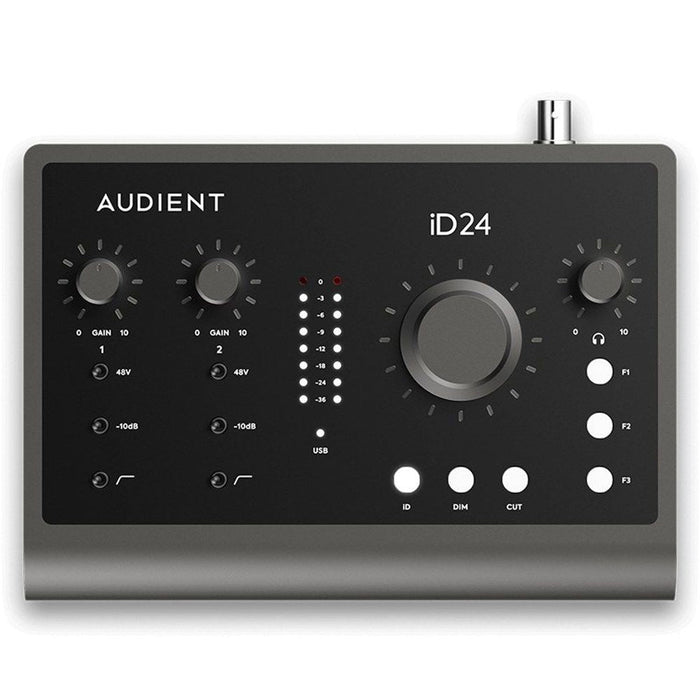 Audient iD24 10 - In 14 - Out High Performance Audio Interface & Monitor Controller (AUD-iD24) - Gsus4