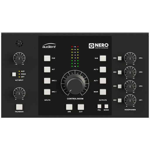 Audient NERO Desktop Monitor Controller w/ Precision Matched Attenuation Technology (AUD-NERO) - Gsus4