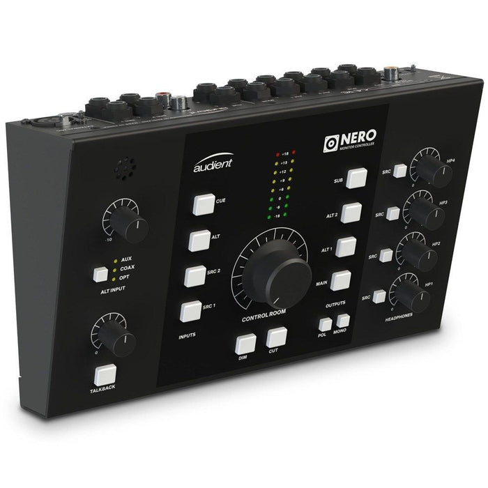 Audient NERO Desktop Monitor Controller w/ Precision Matched Attenuation Technology (AUD-NERO) - Gsus4