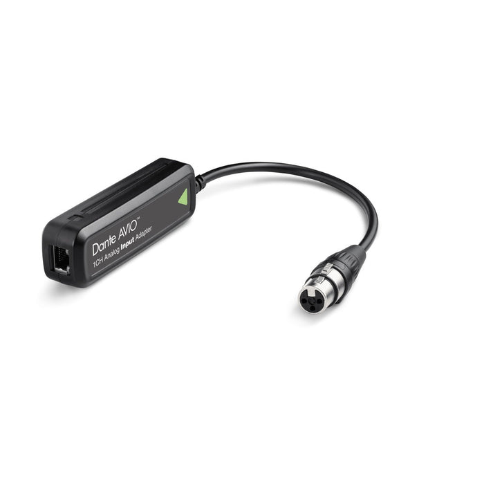 Audinate Dante AVIO Analog Input Adapter 1 Channel (AUD-ADP-DAI-AU-1X0) - Gsus4