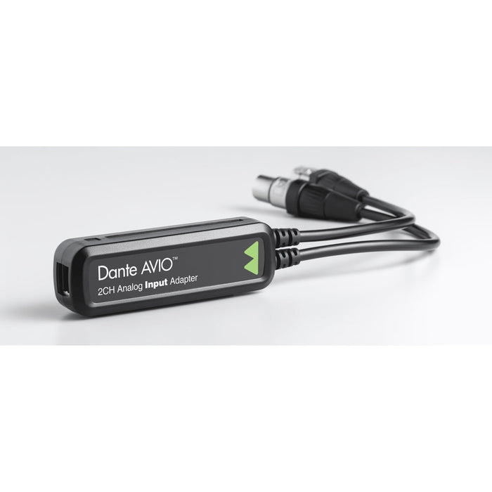 Audinate Dante AVIO Analog Input Adapter 2 Channel (AUD-ADP-DAI-AU-2X0) - Gsus4