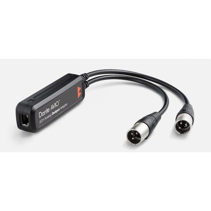 Audinate Dante AVIO Analog Output Adapter 2 Channel (AUD-ADP-DAO-AU-0X2) - Gsus4