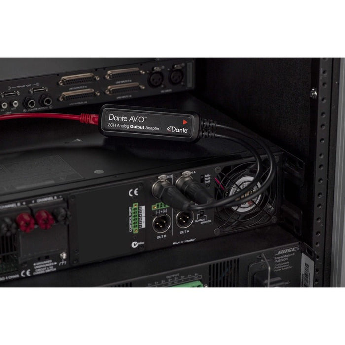 Audinate Dante AVIO Analog Output Adapter 2 Channel (AUD-ADP-DAO-AU-0X2) - Gsus4