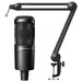 Audio Technica AT2020 Cardioid Condenser Microphone w/ Boom Arm (ATAT2020BKBOOM) - Gsus4
