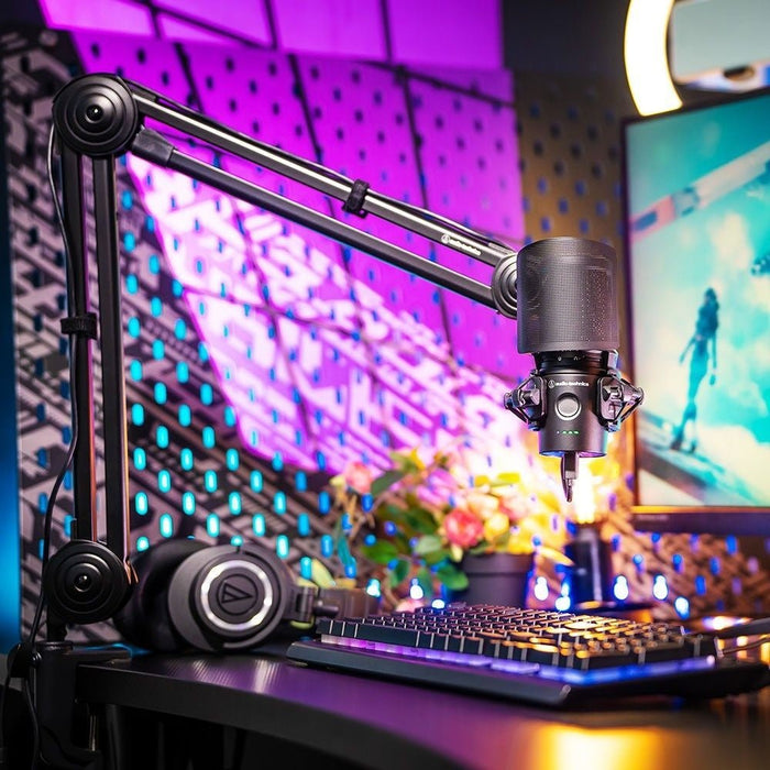 Audio Technica | AT2020USB - XP Cardioid Condenser USB Mic w/ Boom Arm (ATAT2020USB-XPBOOM) - Gsus4