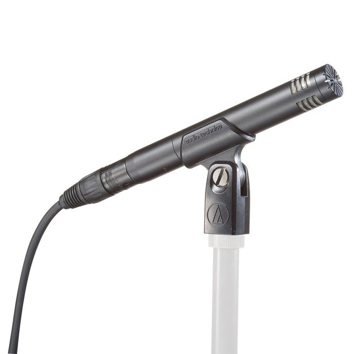 Audio Technica | AT2031 | Small Diaphragm Cardioid Condenser w/ Clamp, Windscreen & Pouch (ATAT2031) - Gsus4