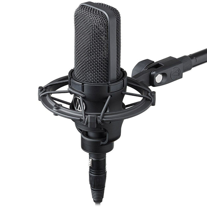 Audio Technica | AT4033A | Large Diaphragm Pre - Polarized Cardioid w/ Shock Mount & Case (ATAT4033a(S-2)) - Gsus4