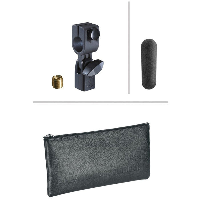 Audio Technica | AT4081 | Pencil Type Bidirectional Active Ribbon Mic w/ Clamp (ATAT4081) - Gsus4