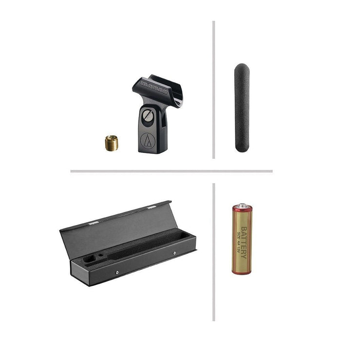 Audio Technica | AT8035 | Line & Gradient Condenser Shotgun Microphone (ATAT8035) - Gsus4