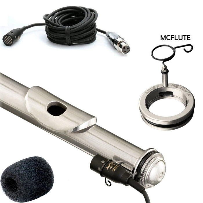 Audix ADX - ADX10 - FL Miniature Condenser Microphone W/ Flute Clip (ADX - ADX10 - FL) - Gsus4