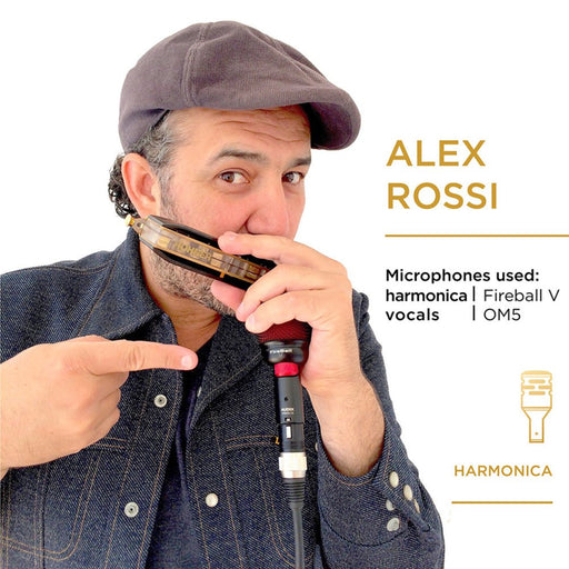 Audix ADX - FIREBALLV Dynamic Mic W/ Volume Knob Harmonica & Beatbox (ADX - FIREBALLV) - Gsus4