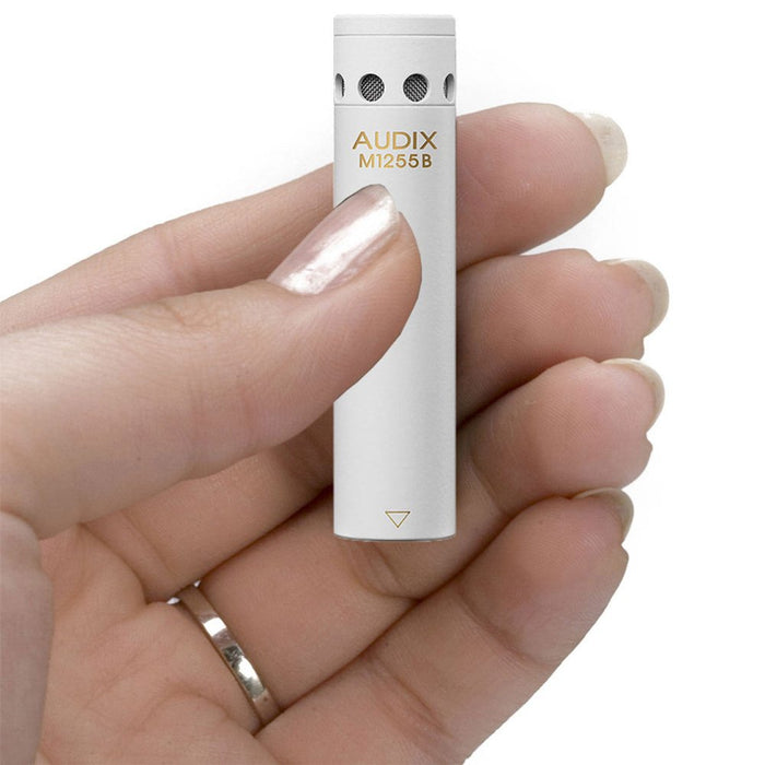 Audix ADX - M1255BW - C Miniaturized Condenser Mic White Cardioid (ADX - M1255BW - C) - Gsus4