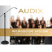 Audix ADX - MB8455 - C Microboom System 84" W/ M1255B Mic (ADX - MB8455 - C) - Gsus4