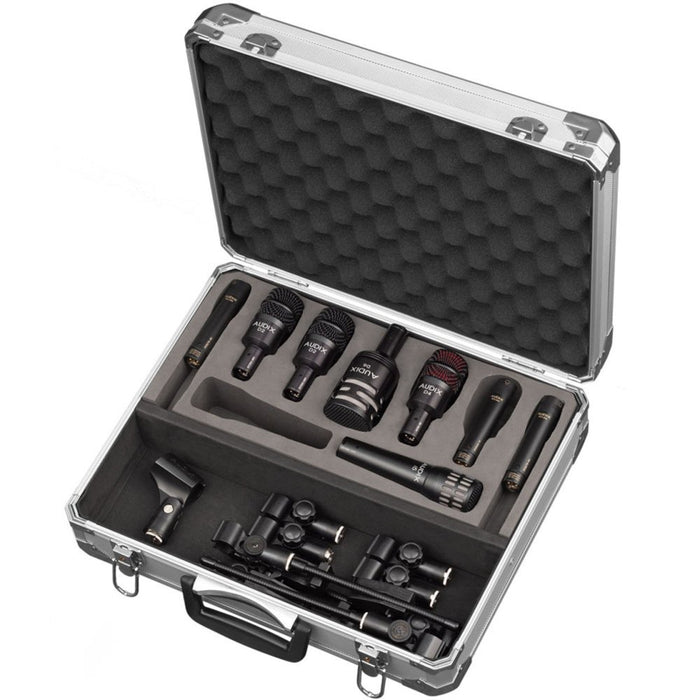 Audix | DPPREMIER8 | Elite 8 Piece Pro Drum Microphone Pack (ADX - DPPREMIER8) - Gsus4