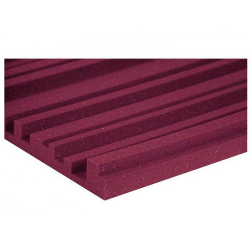 Auralex 2 Inch Studiofoam Metro 2x4 Foot Panels - Burgundy x 12 (62/2METRO24BUR) - Gsus4