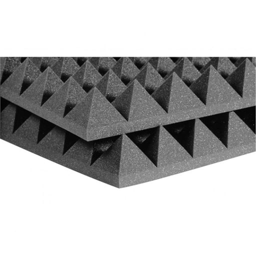 Auralex 2 Inch Studiofoam Pyramid 2x2 Foot Panels - Charcoal x 12 (62/2PYR22CHA) - Gsus4
