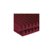 Auralex 2 Inch Studiofoam Wedge 2x4 Foot Panels - Burgundy x 12 (62/2SF24BUR) - Gsus4