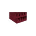 Auralex 4 Inch Studiofoam Wedge 2x2 Foot Panels - Burgundy x 6 (62/4SF22BUR) - Gsus4