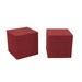Auralex CornerFill Cube 12 Inch Studiofoam CornerFill Cube Burgundy (Pair) (62/12CFCUBEBUR) - Gsus4