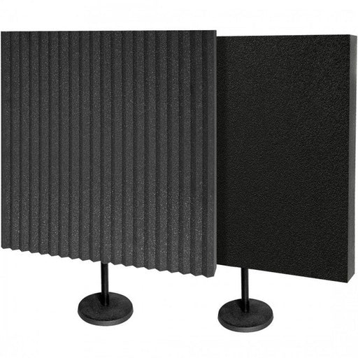 Auralex DeskMax Portable Stand Mounted Absorption Panels Charcoal (Pair) (62/DESKMAXCHA) - Gsus4
