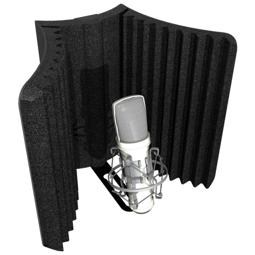 Auralex MudGuard II: Microphone Isolation Shield with Mount Version 2 (62/MUDGUARD) - Gsus4