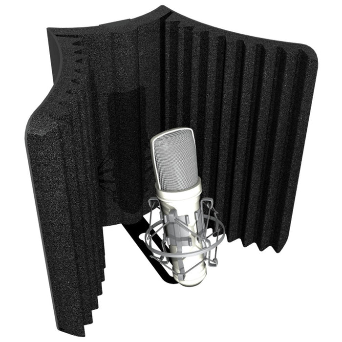 Auralex MudGuard II: Microphone Isolation Shield with Mount Version 2 (62/MUDGUARD) - Gsus4