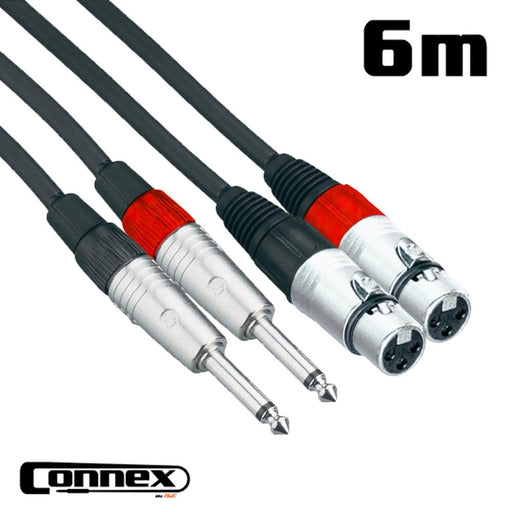 AVE Connex XFJM - 6T Twin Audio Cable 6m (XFJM-6T) - Gsus4