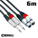 AVE Connex XFJM - 6T Twin Audio Cable 6m (XFJM-6T) - Gsus4