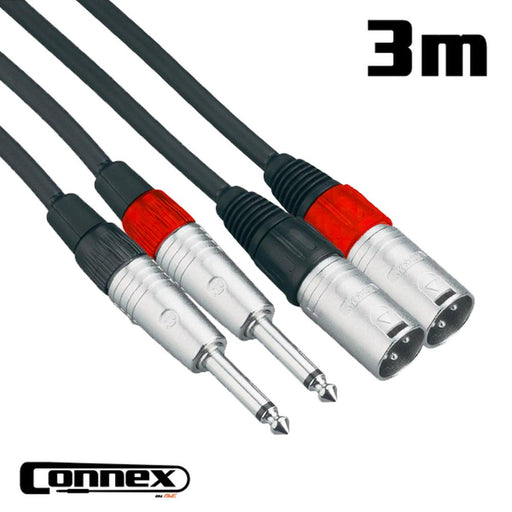 AVE Connex XMJM - 3T Twin Audio Cable 3m (XMJM-3T) - Gsus4