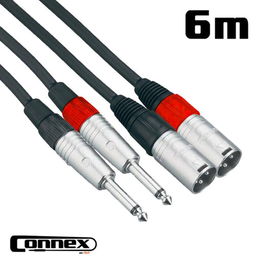 AVE Connex XMJM - 6T Twin Audio Cable 6m (XMJM-6T) - Gsus4