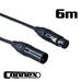 AVE DMX3P - 6 DMX Lighting Cable 6m (DMX3P-6) - Gsus4