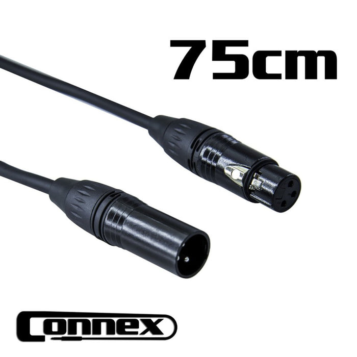 AVE DMX3P - 75 DMX Lighting Cable 0.75m (DMX3P-75) - Gsus4